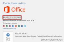 Microsoft Office Professional Plus 2016